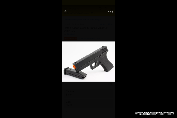 Imagem 3 do anúncio Pistola Airsoft spring gk-v307