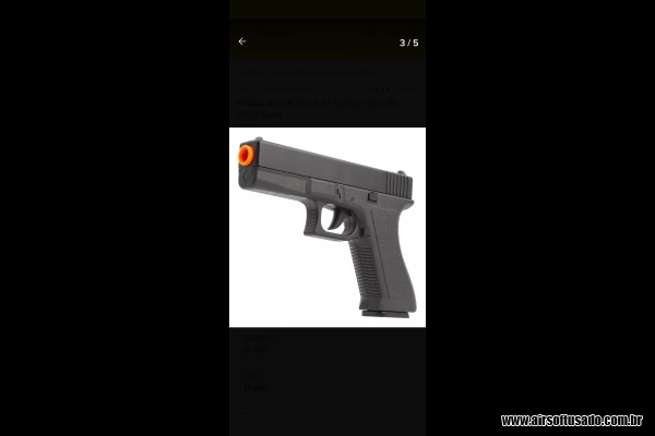 Imagem 4 do anúncio Pistola Airsoft spring gk-v307