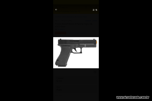 Imagem 5 do anúncio Pistola Airsoft spring gk-v307