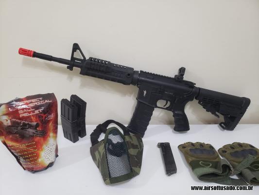 Imagem 2 do anúncio Rifle de Airsoft M4A1 Carbine