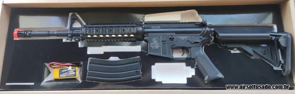 Imagem 4 do anúncio Airsoft colt m4a1 ris full met