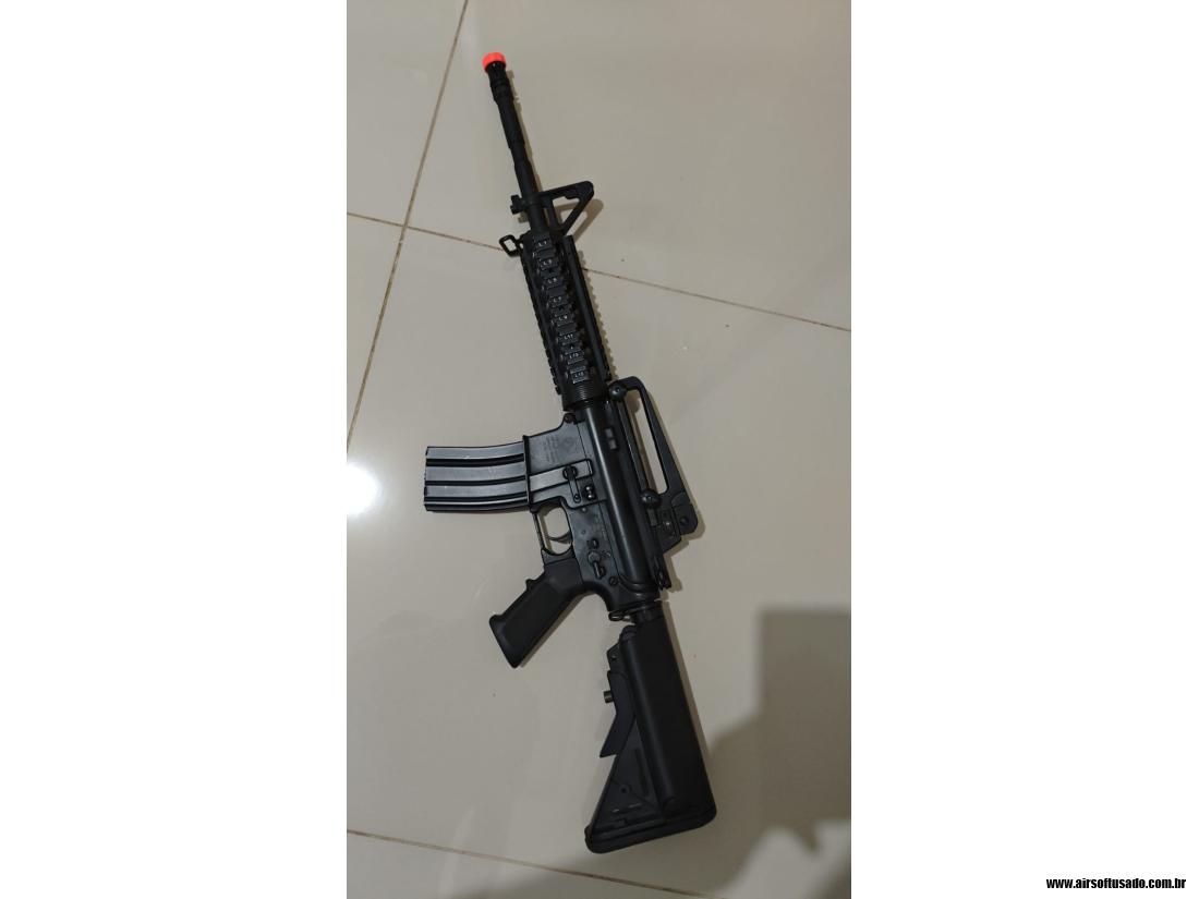 Imagem 3 do anúncio Airsoft colt m4a1 ris full met