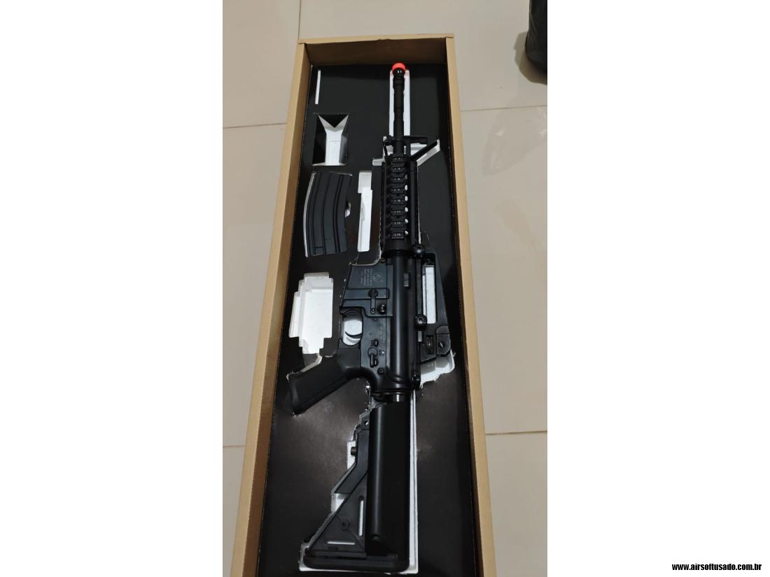 Imagem 6 do anúncio Airsoft colt m4a1 ris full met