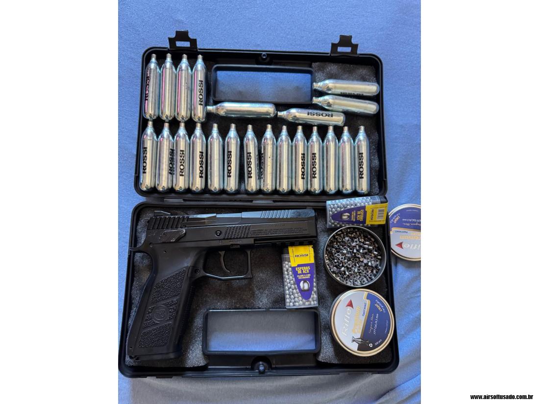 Imagem 2 do anúncio Airgun Pistola Asg Cz P09 Full