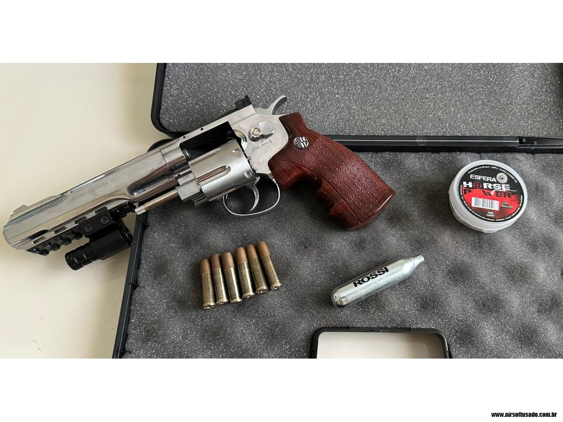 Imagem 2 do anúncio Revólver Airgun Rossi W702S cr