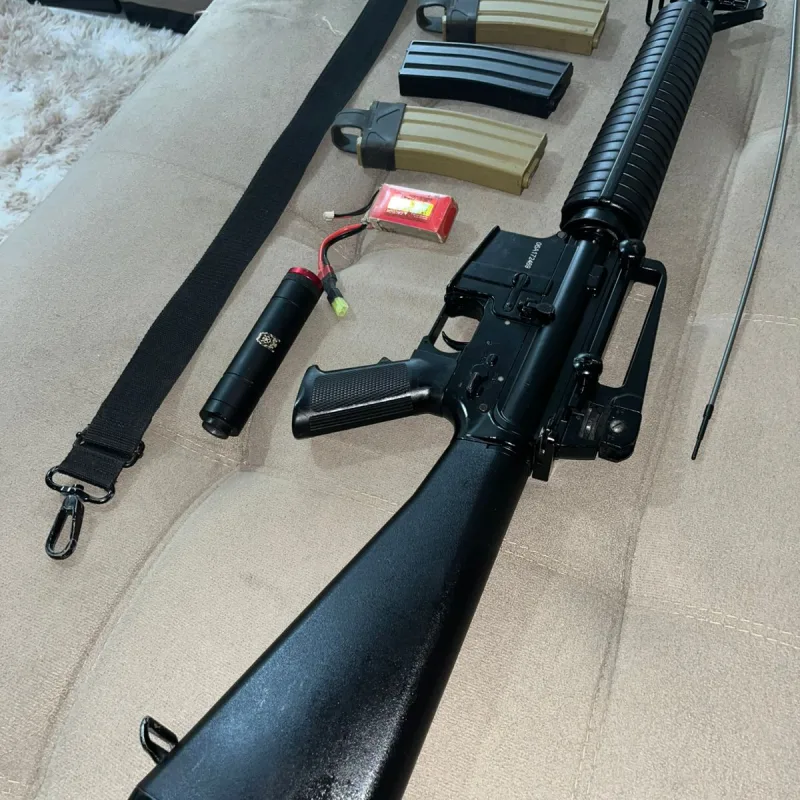 Imagem 5 do anúncio Rifle Airsoft M16 CM009