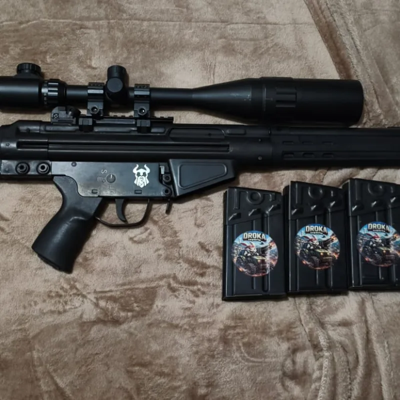 Imagem 3 do anúncio Rifle Airsoft AEG DMR G3 - LCT