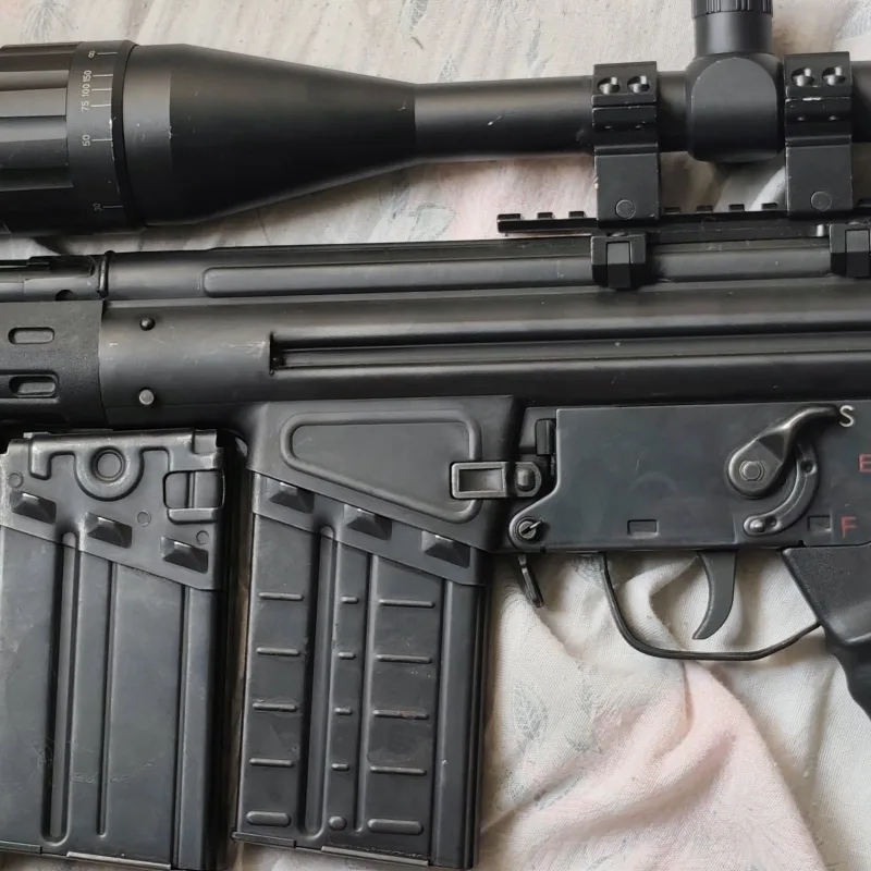 Imagem 8 do anúncio Rifle Airsoft AEG DMR G3 - LCT